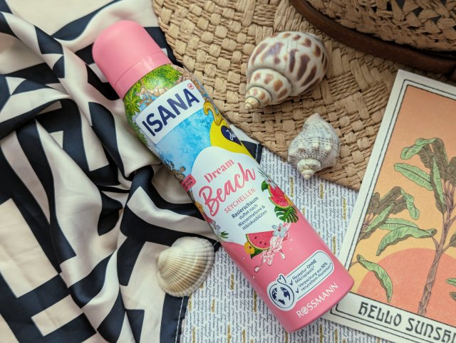 Isana Pianka do golenia, Dream Beach