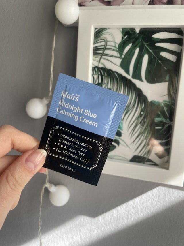 Klairs Midnight Blue, Calming Cream, Krem do twarzy, Nawilżający