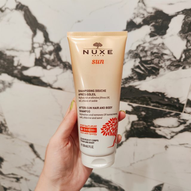 NUXE Sun, Szampon po opalaniu do ciała i włosów, After-Sun Hair & Body Shampoo