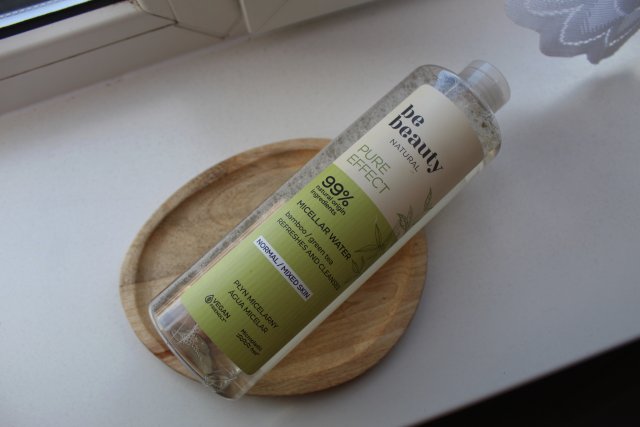 BeBeauty Natural, Płyn micelarny, Pure Effect, Bamboo/Green Tea, Do skóry normalnej i mieszanej