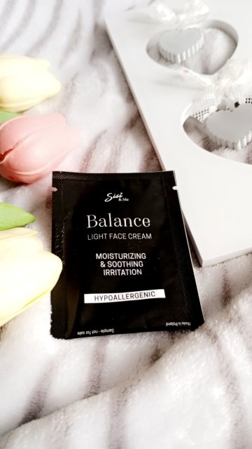 Sisi&Me Balance, Krem do twarzy, Moisturizing & Soothing Irriation, Hipoalergiczny