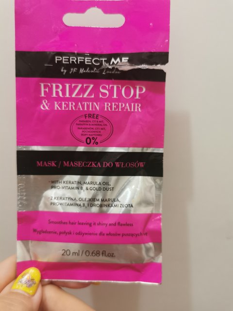 Perfect Me Maseczka do włosów, Frizz stop & keratin repair