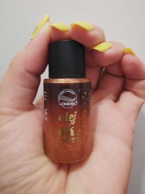 OnlyBio Hair in Balance, Olejek do włosów, Wygładzający, Z efektem rozświetlenia 