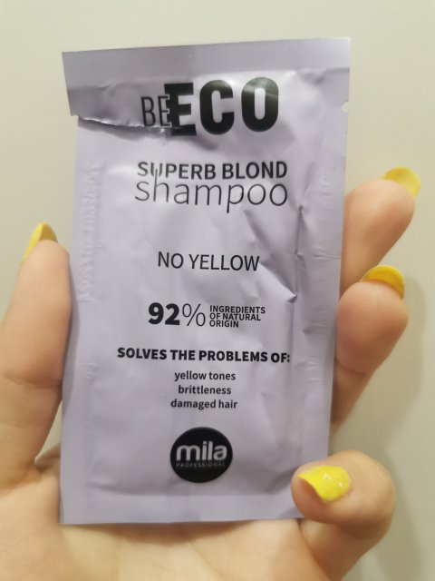 Mila Professional Szampon do włosów, Be Eco, Superb Blond, No Yellow