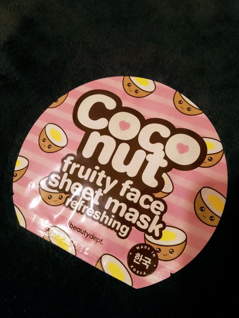 Action Maska do twarzy w płacie, Coconut Fruity Face Sheet Mask, Refreshing