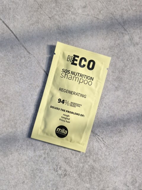 Mila Professional Szampon do włosów, Be Eco, SOS Nutrition, Regenerujący