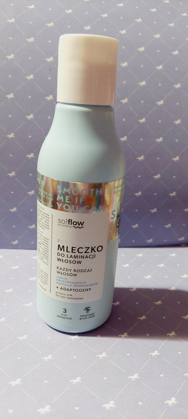 So!Flow Mleczko do laminacji włosów, Proteinowe, Każdy rodzaj włosów