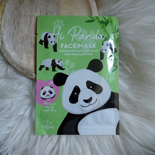 Maxbrands Marketing B.V. Maseczka do twarzy w płacie, Hi Panda, Perilla
