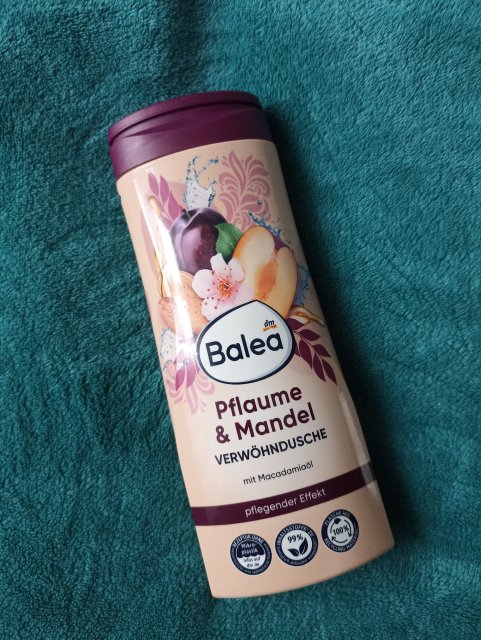 Balea Żel pod prysznic, migdał i śliwka 