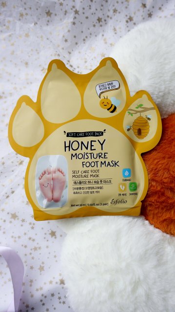 ésfolio Maska do stóp, Honey
