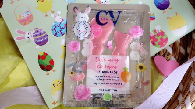 CV CadeaVera Hydrożelowe płatki pod oczy, Don't worry Be happy
