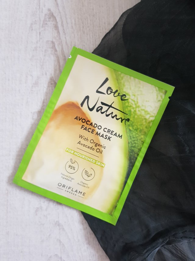 Oriflame Love Nature, Maseczka do twarzy, Avocado