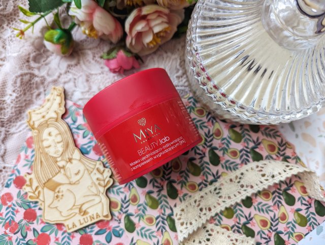 Miya Cosmetics Beauty lab, Maska do twarzy, Ujędrniająco - odżywiająca, Z kompleksem wygładzającym