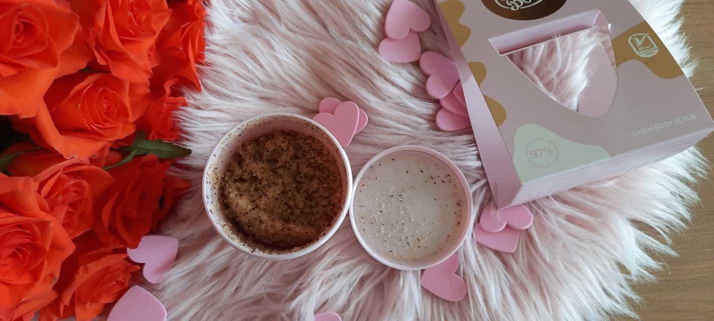 BodyBoom Peeling do ciała, Z nasion lnu
