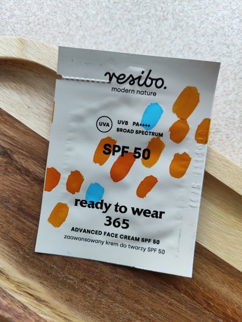 Resibo Krem do twarzy, Ready To Wear 365, Advanced Face Cream SPF 50, Zaawansowany