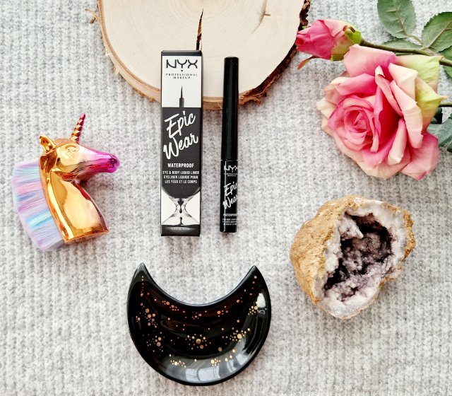 NYX Professional Makeup, Epic, Ink Liner, Eyeliner do kresek, Black