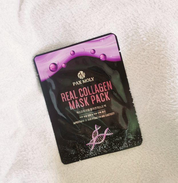 Pax Moly Maska do twarzy w płacie, Real Collagen Mask Pack