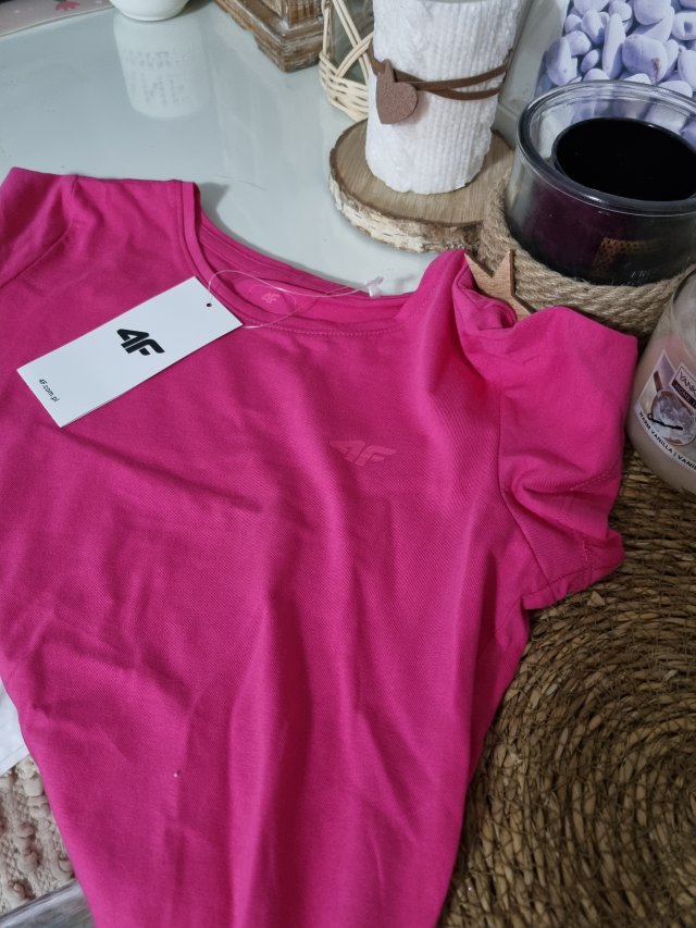 Bluzka dziecko rozowa 