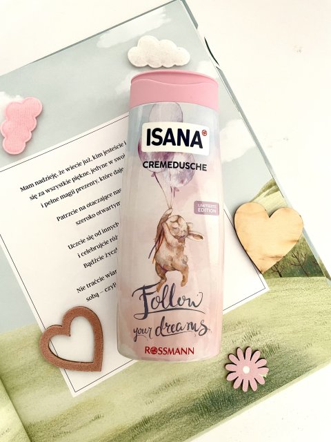 Isana, żel pod prysznic Follow Your Dreams 