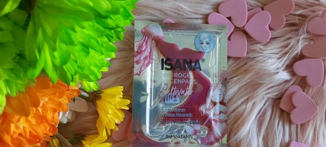 Isana Płatki pod oczy, Hydrożelowe, Saltwater Vibes, Z kwasem hialuronowym i solą z Morza Martwego