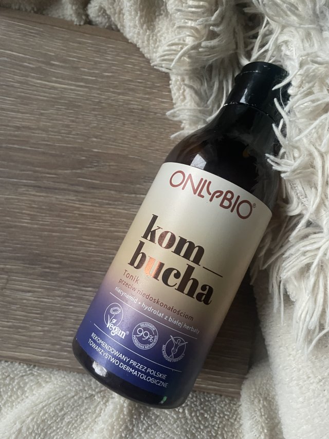 OnlyBio Tonik do twarzy, Przeciw niedoskonałościom, Kombucha