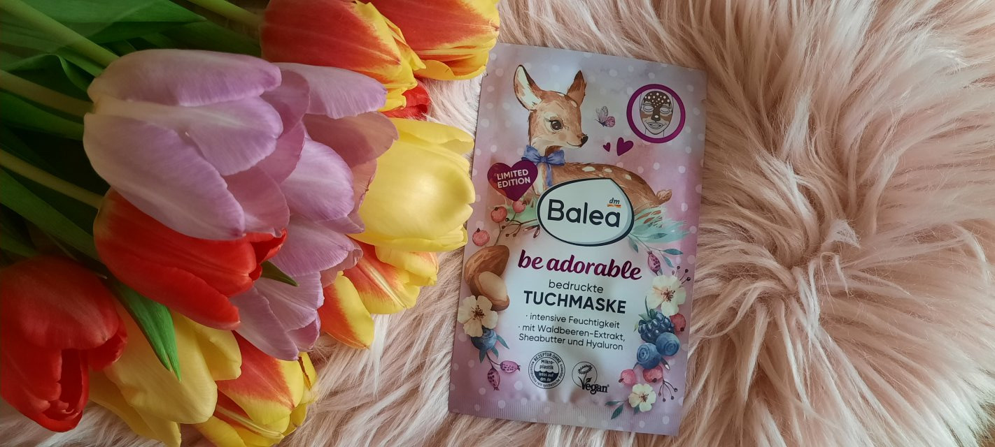 Balea Maseczka do twarzy w płacie, Be Adorable