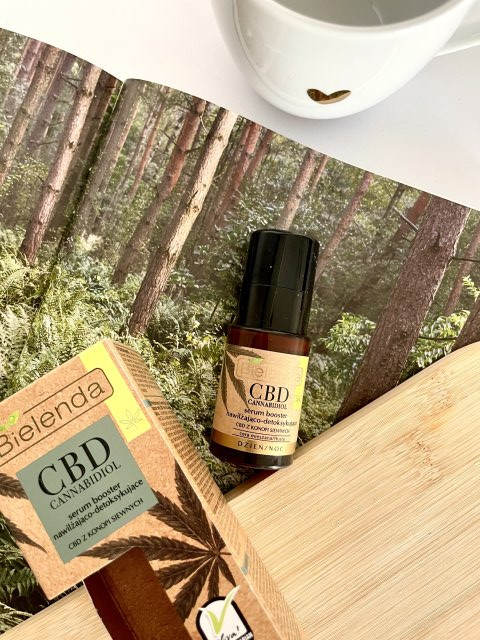Serum nawilżająco-detoksykujące Bielenda CBD