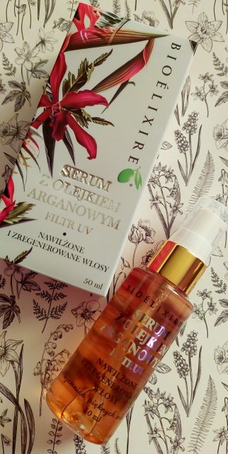 Bioélixire Serum do włosów, Z olejkiem arganowym