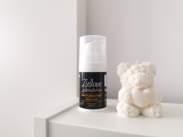 Zielone Laboratorium Elixir do twarzy, Bogaty, Z prebiotykiem