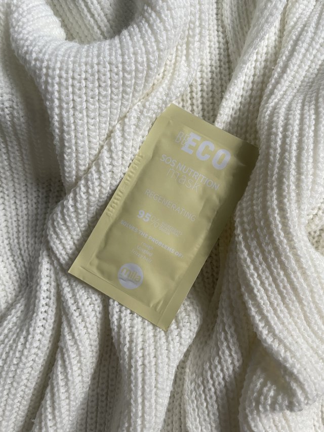 Mila Professional Maska do włosów, Be Eco, SOS Nutrition, Regenerująca