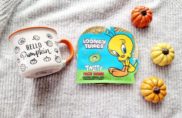 Topbrands Europe B.V. Looney Tunes, Maska do twarzy w płacie, Tweety, Pomagranate Extract