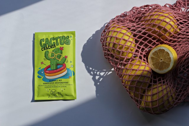 Dresdner Essenz DEins, Sól do kąpieli, Cactus Crackle