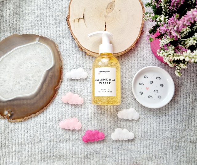 The Beauty Dept. Żel do mycia twarzy, Calendula Water, Bubble Face Cleanser