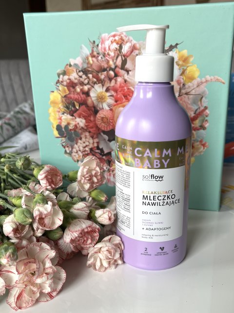 Vis Plantis so!flow, Mleczko do ciała, Relaksujące, Nawilżające, Zapach słodkiej śliwki i jeżyny