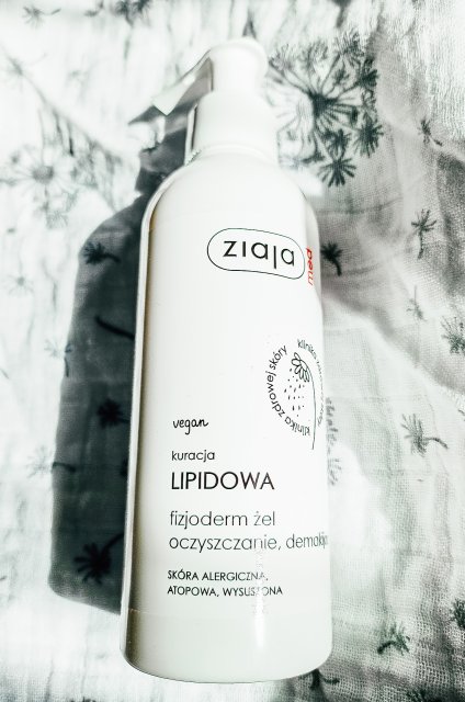 Ziaja Med, Kuracja lipidowa, Fizjoderm, Żel, Oczyszczanie, Demakijaż, Skóra alergiczna, atopowa i wysuszona