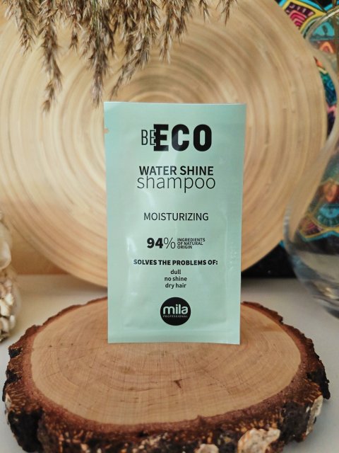 Mila Professional Szampon do włosów, Be Eco, Waters Shine, Do włosów suchych.