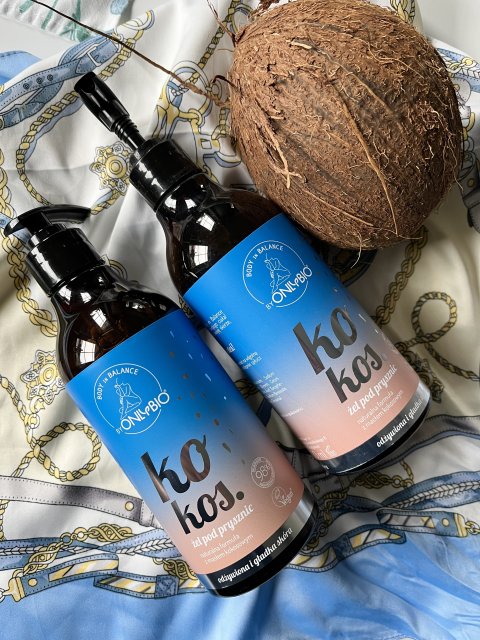 OnlyBio Żel pod prysznic, Kokos