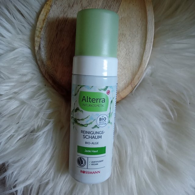 Alterra Pianka do mycia twarzy, Bio-Alge