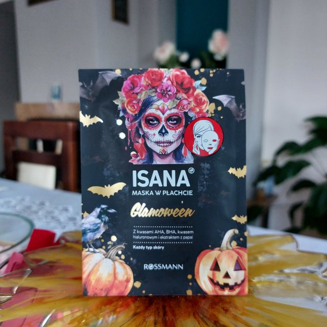 Isana Maska do twarzy w płachcie, Glamoween