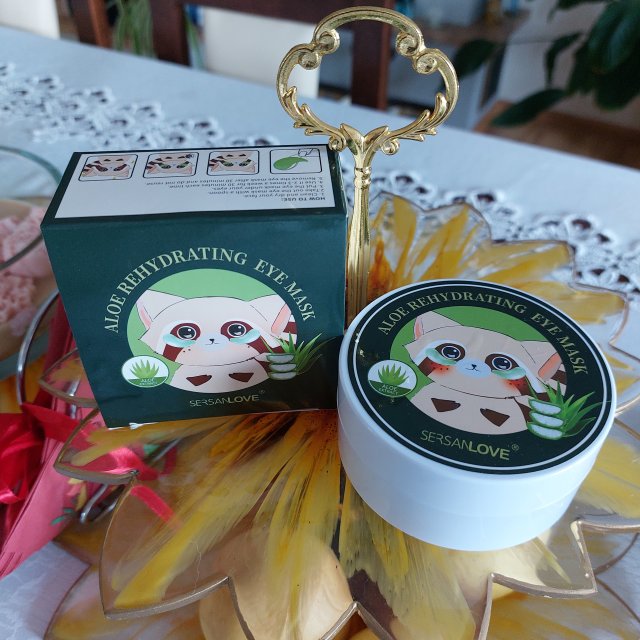 Sersanlove Płatki pod oczy, Aloe Rehydrating Eye Mask