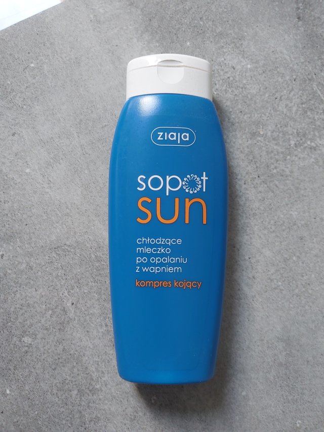 Ziaja Sopot Sun, Mleczko po opalaniu, Chłodzące, z Wapniem