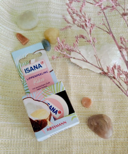 Isana Lippenpeeling Kokos, kokosowy peeling do ust
