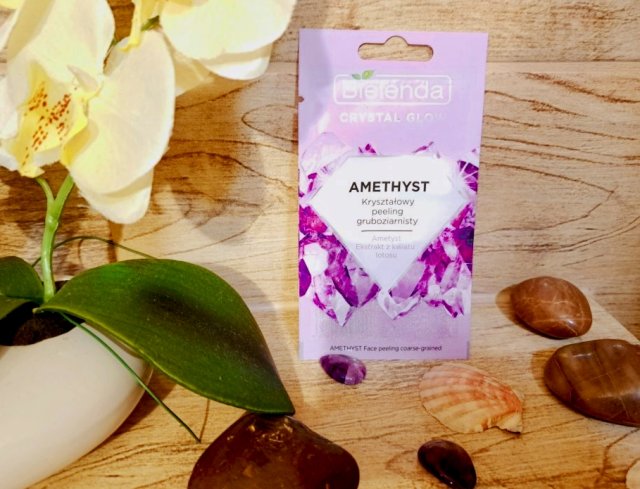 CRYSTAL GLOW AMETHYST Kryształowy peeling gruboziarnisty