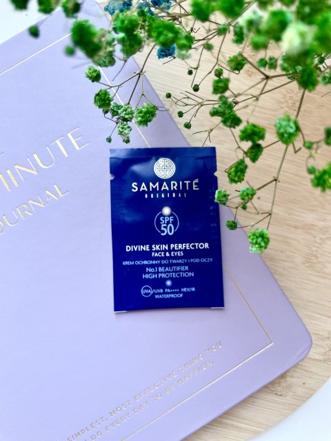 Samarite Krem do twarzy i pod oczy, Divine Skin Perfector SPF 50, Upiększająco-ochronny