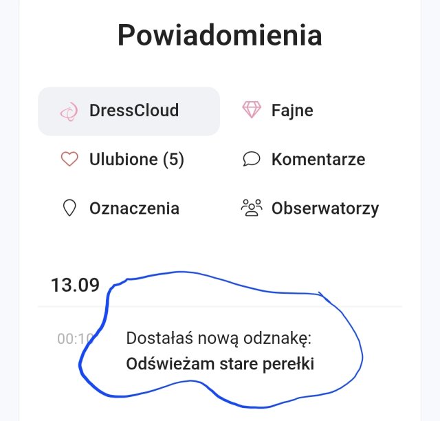 Odznaki DC lista