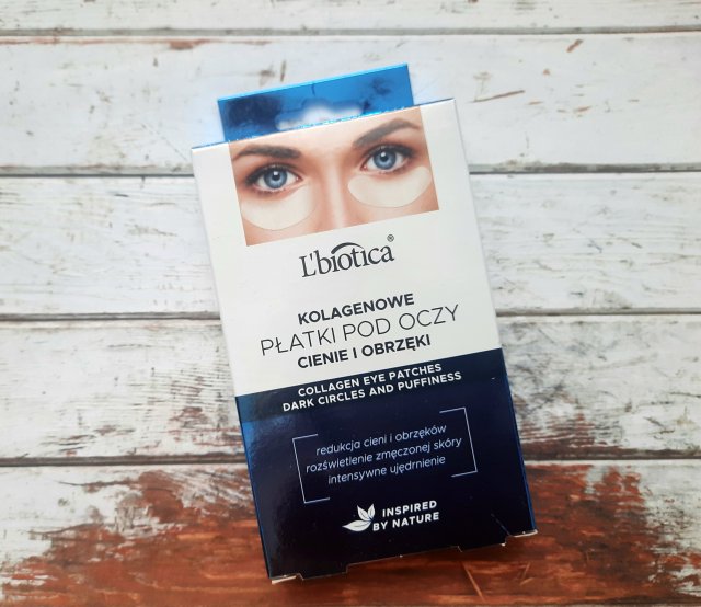 L'biotica Płatki pod oczy, Kolagenowe, Przeciw obrzękom i cieniom