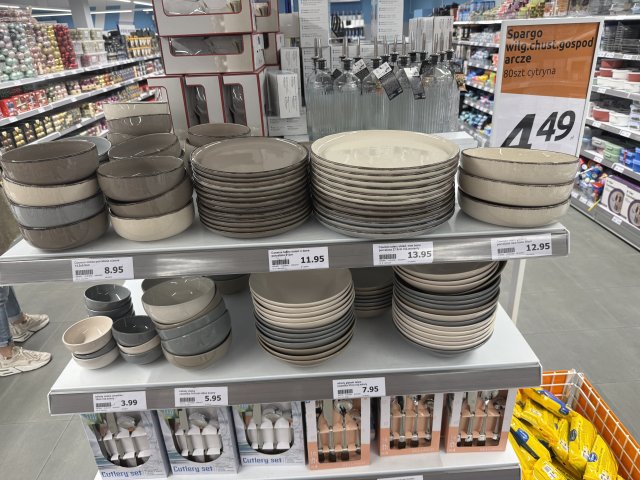 Zastawa stołowa Action