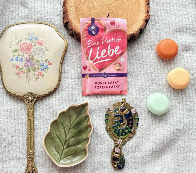 Tetesept Sól do kąpieli, Eine Portion Liebe, Porcja Miłości