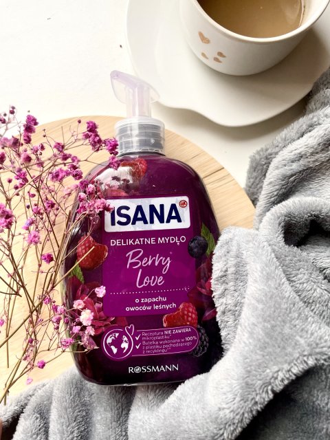 Delikatne mydło w płynie o zapachu owoców leśnych/ Berry Love