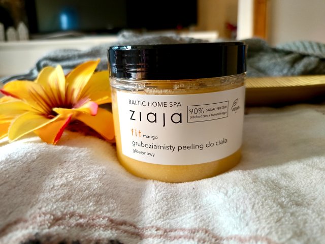 Ziaja Baltic Home SPA, Fit, Peeling do ciała, Glicerynowy, Gruboziarnisty, Mango